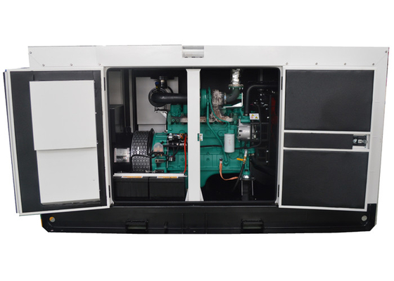 Sistema de generador silencioso del generador diesel refrigerado por agua de Cummins 400V trifásico