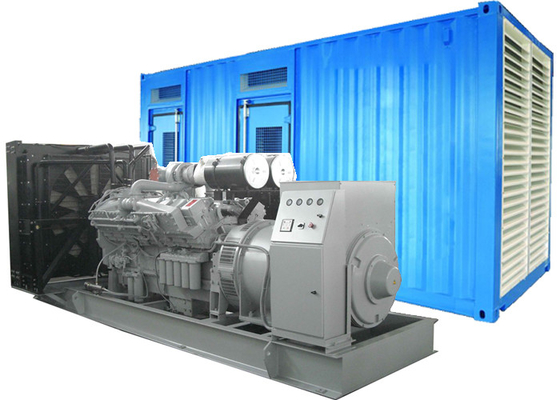 Sistema de generador del envase 800KW 1000KVA con uso de la explotación minera del alternador de Stamford/de Meecalt