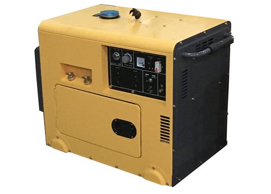 insonoro movible del pequeño de los generadores 230A del soldador amarillo eléctrico portátil del comienzo