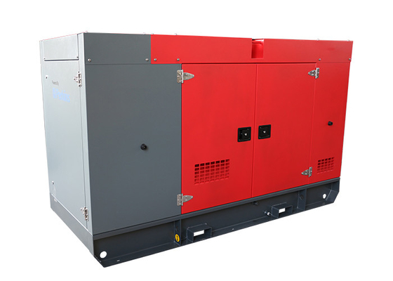 sistema de generador silencioso diesel de 50kva 40kw, refrigeración por agua de Genset del toldo silencioso