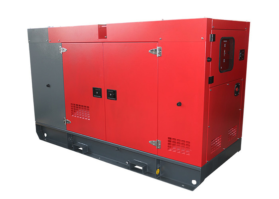 sistema de generador silencioso diesel de 50kva 40kw, refrigeración por agua de Genset del toldo silencioso