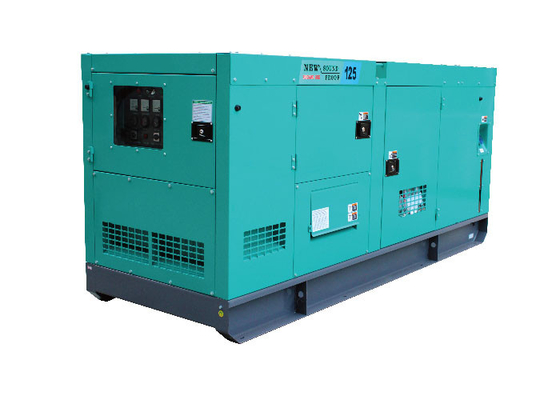 Grupo electrógeno diesel silencioso eléctrico de corriente alterna de 3 fases de potencia principal 100 Kw
