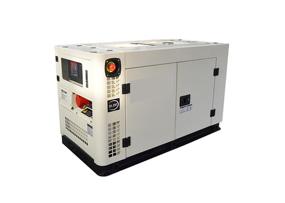 Generador de energía diésel portátil refrigerado por aire de 10 KVA Genset insonorizado