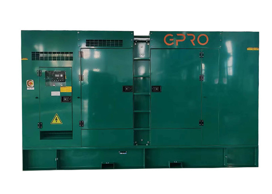Tipo insonoro del generador refrigerado por agua primero 500kva con el alternador de Stamford