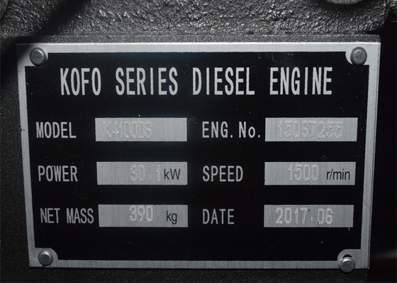 motor diesel de Ricardo del sistema de generador de 30kva Kofo 3 generadores de la fase