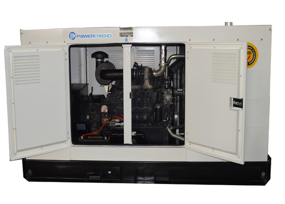 100KVA IVECO generador diesel de color blanco controlador de Smartgen alternador MECC