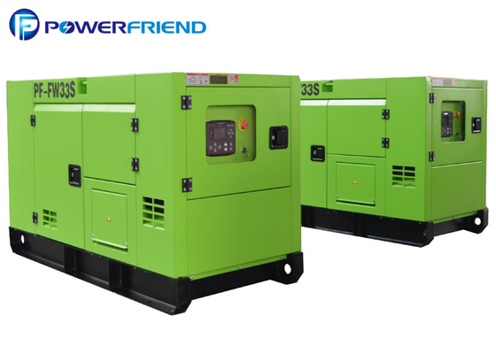 verde silencioso de Genset 65dB del poder del sistema de generador 20kw con el certificado del CE del ISO
