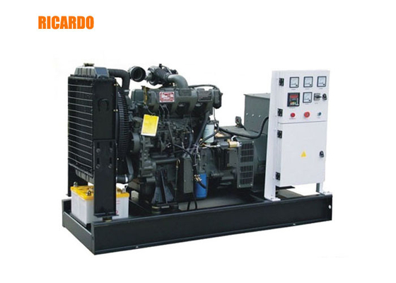 Sistema de generador diesel del motor de Weifang Ricardo abierto y insonoro