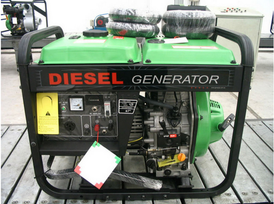 sistema de generador diesel de 5kva Movible/pequeño Genset portátil 4.5kva