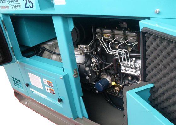 Sistema de generador diesel silencioso estupendo del motor de Isuzu Delixi /ABB MCCB