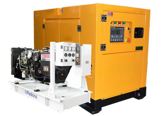 calidad  Perkins 1103A-33TG2 Engine Diesel Generator 50kva 40kw Generating Weather Proof fábrica