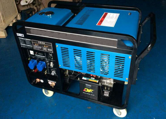 300A generador diesel portátil de sonido azul del nivel 70dB con la pantalla del LCD