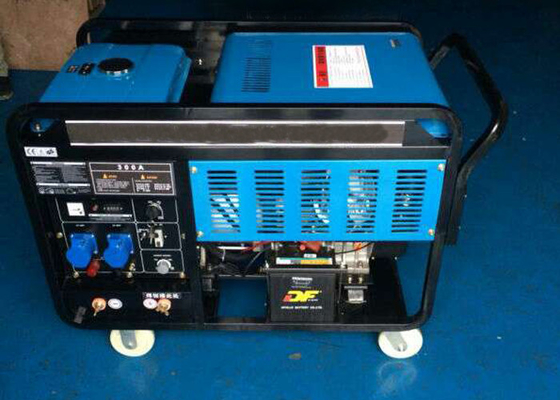 300A generador diesel portátil de sonido azul del nivel 70dB con la pantalla del LCD