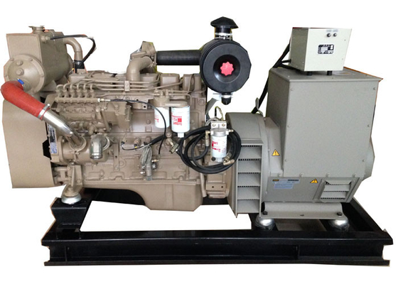 Motor diesel del generador 4BTA3.9-GM65 del barco de la certificación 64kw de CCS