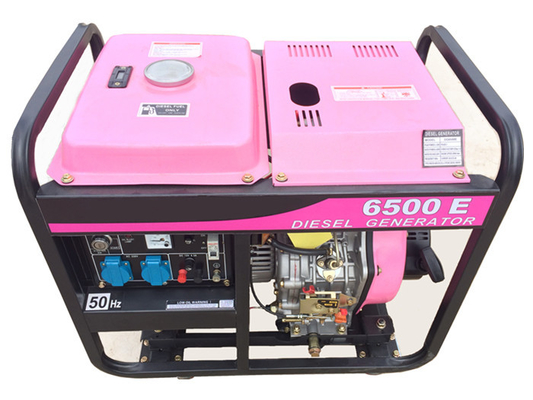 El aire refrescó el pequeño sistema de generadores portátil diesel 5kva 6kva 220v - 690v
