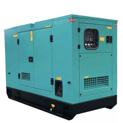 Construcción de acero para instalación fija de 20 kW 25 KVA generador diesel con frecuencia de 50 Hz y 6200 kg