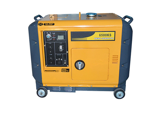 Pequeños generadores portátiles silenciosos estupendos, generador diesel portátil de 5kva 5000w