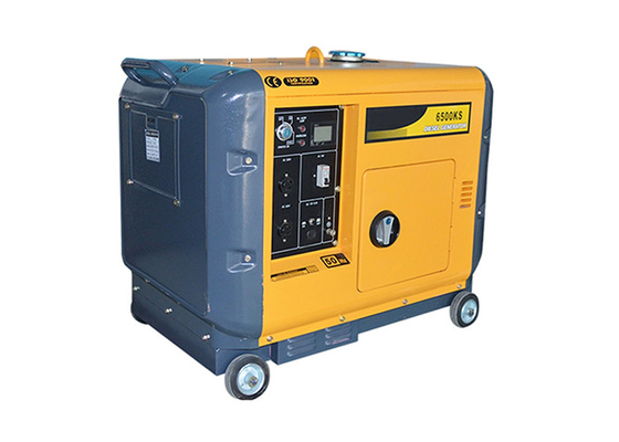 El pequeño generador diesel de la emergencia, el comienzo eléctrico 6kva calla el generador portátil
