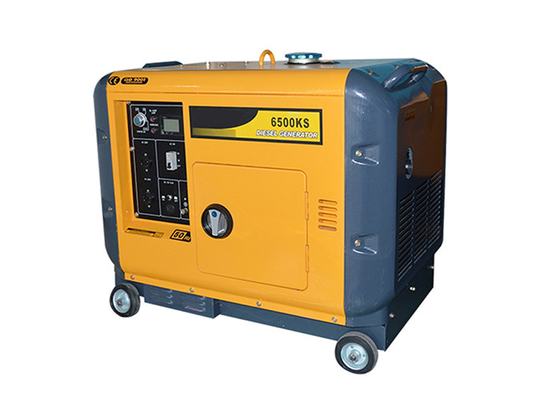El pequeño generador diesel de la emergencia, el comienzo eléctrico 6kva calla el generador portátil