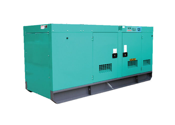 Conjunto de generadores diesel matriz de 3 fases, generadores diesel de funcionamiento silencioso potencia nominal 69kva 55kw