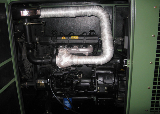 tipo diesel toldo del alternador SDMO de Stamford del generador de 80kva Perkins insonoro