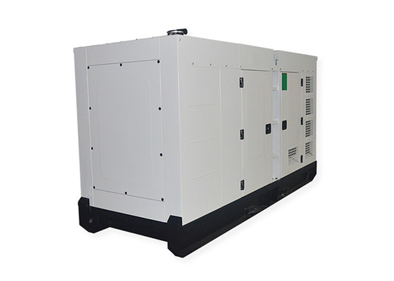 Tipo insonoro diesel color de la prima 200kw 250kva del generador de FPT del italiano del blanco