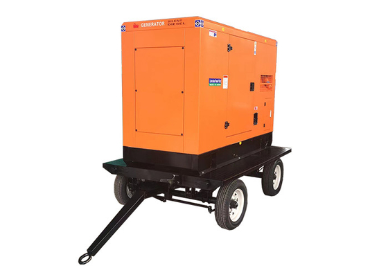 Generador diesel 1800 RPM del generador 100kva Cummins del remolque de Flexiable para el proyecto
