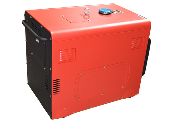 Monofásico de Genset 5kw de los pequeños generadores portátiles diesel o trifásico eléctrica