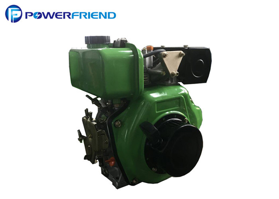 10HP 1 comienzo eléctrico de la mano de los motores diesel del alto rendimiento del movimiento 3000rpm del cilindro 4