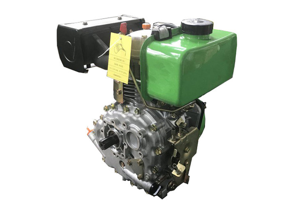 10HP 1 comienzo eléctrico de la mano de los motores diesel del alto rendimiento del movimiento 3000rpm del cilindro 4