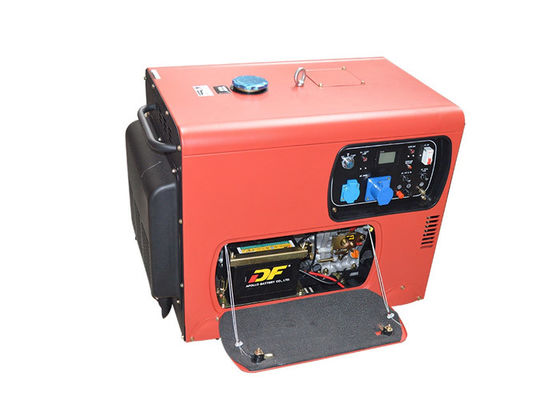 Generador portátil pequeño de 10KVA con velocidad de motor de 3000rpm/3600rpm y potencia de salida de 5Kw
