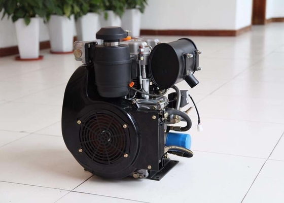 Genset diesel bicilíndrico refrigerado en venta Filipinas de 20HP 14KW 292F