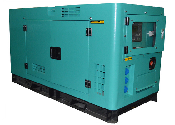 Sistema de generador silencioso del poder refrigerado por agua de 125Kva 100Kw Malasia con el motor de FPT
