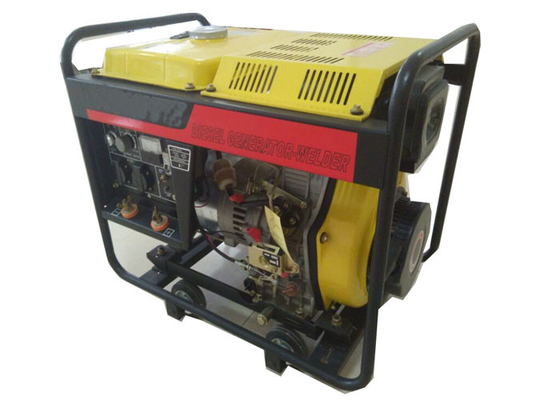 Pequeños generadores portátiles del soldador de cobre amarillo 180A del color el 100% movibles