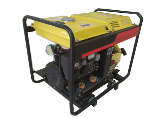 Pequeños generadores portátiles del soldador de cobre amarillo 180A del color el 100% movibles